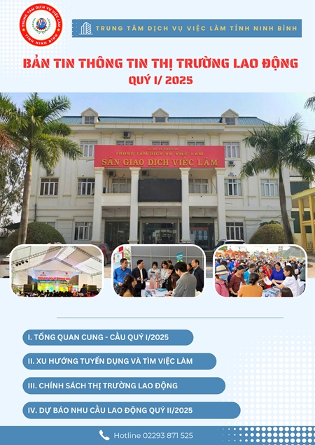 Bản tin thông tin thị trường lao động Quý 1 2025